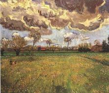 Haga click para ver la imagen ampliada 1888 landscape under a stormy sky.jpg